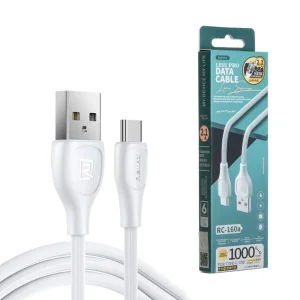 کابل تبدیل USB به USB-C ریمکس مدل RC-160a طول 1 متر