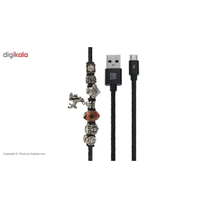 کابل تبدیل USB به microUSB ریمکس مدل RC-058M طول0.5 متر