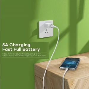 کابل تبدیل USB به USB-C ریمکس مدل RC-198a 5A طول 1 متر
