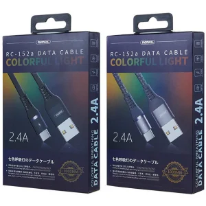 کابل تبدیل USB به microUSB ریمکس مدل RC-152 طول 1 متر