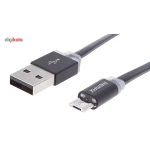 کابل تبدیل USB به microUSB ریمکس مدل RE-005m به طول 1 متر
