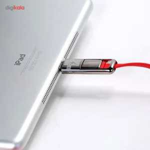 کابل تبدیل USB به لایتنینگ/microUSB ریمکس مدل Transformers طول 1 متر