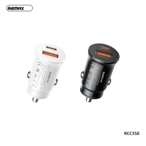 شارژر فندکی 30 وات ریمکس مدل RCC358-30W-PD+QC