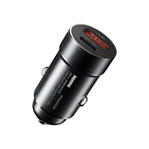 شارژر فندکی 15 وات دو پورت ریمکس مدل RCC361