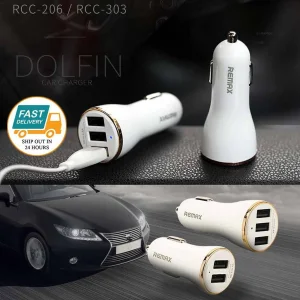 شارژر فندکی ریمکس مدل 303 DOLFIN
