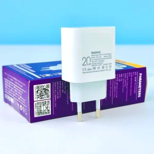 شارژر دیواری 20 وات ریمکس مدل Kiddy Series Fast Charger RP-U133-EU