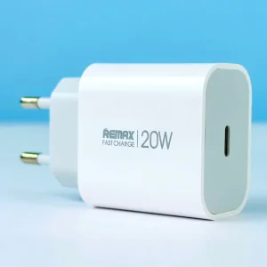 شارژر دیواری 20 وات ریمکس مدل Kiddy Series Fast Charger RP-U133-EU