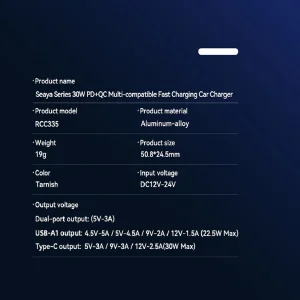 شارژر فندکی ریمکس مدل RCC 335