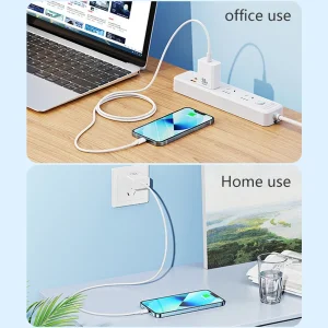 شارژر ریمکس مدل RP-U5 به همراه کابل تبدیل لایتنینگ