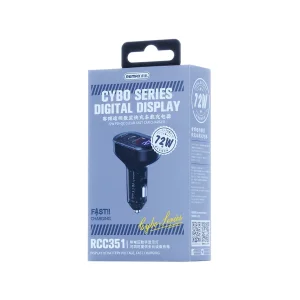 شارژر فندکی 72 وات ریمکس مدل RCC351