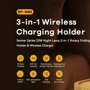 شارژر بی سیم ریمکس مدل RP-W83