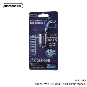 شارژر فندکی 45 وات ریمکس مدل RC-350