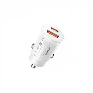 شارژر فندکی 30 وات دو پورت ریمکس مدل RCC358