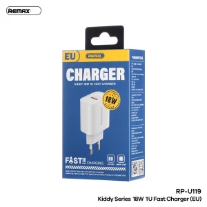 شارژر دیواری 18وات ریمکس مدل Kiddy Series RP-U119