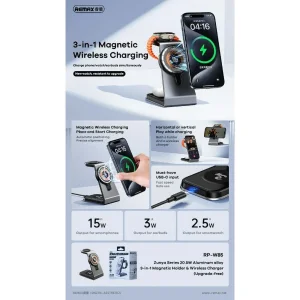 شارژر بی سیم ریمکس مدل RP-W85