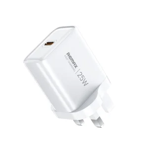 شارژر دیواری 25 وات ریمکس مدل U137 به همراه کابل تبدیل USB-C