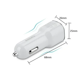شارژر فندکی ریمکس مدل cc201 2.1A