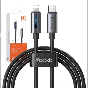 کابل تبدیل USB-C به لایتنینگ مک دودو مدل CA-5710 طول 1.2 متر