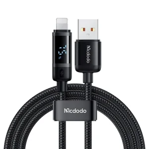 کابل USB به لایتنینگ مک دودو مدل DIGITAL DISPLAY طول 1.2 متر