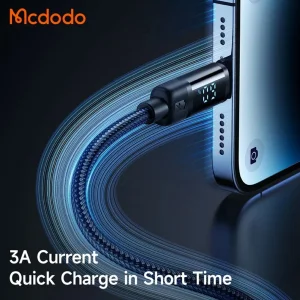 کابل USB به لایتنینگ مک دودو مدل DIGITAL DISPLAY طول 1.2 متر
