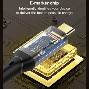 کابل تبدیل USB-C الدینیو مدل iphone-16 طول 0.5 متر