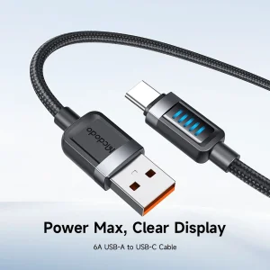 کابل تبدیل USB به USB-C مک دودو مدل CA-033 طول 1.2 متر