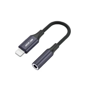 مبدل لایتنینگ به جک 3.5 میلی متری گرین لاین مدل EARPHONE ADAPTER