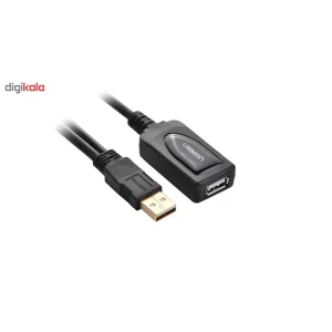 کابل افزایش طول USB 2.0 یوگرین مدل 20214 طول 10 متر