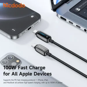 کابل USB-C مک دودو مدل CA-010 طول 1.2 متر