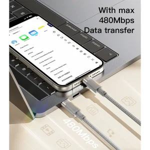 کابل USB-C یسیدو مدل MAGNETIC CA172C  طول 1 متر