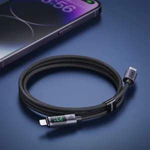کابل تبدیل USB-C به لایتنینگ یسیدو مدل CA157 PD27W طول 1.2 متر