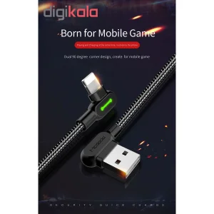 کابل تبدیل USB به لایتنینگ مک دودو مدل CA-467 طول 1.2 متر