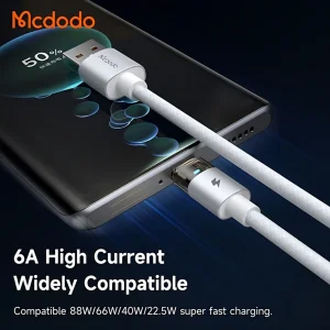 کابل تبدیل USB به USB-C مک دودو مدل CA-689 طول 1.2 متر