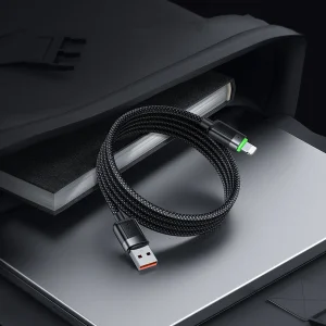 کابل تبدیل USB به لایتنینگ مک دودو مدل CA-600 Magnetic Self-Winding طول 1.2 متر
