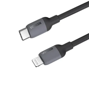 کابل تبدیل USB-C به لایتنینگ یوگرین مدل US387 طول 1 متر