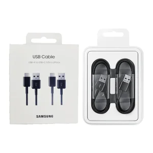 کابل تبدیل USB به USB-C سامسونگ مدل EP-DG930 طول 1.5 متر بسته 2 عددی