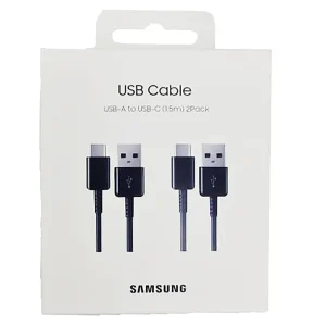 کابل تبدیل USB به USB-C سامسونگ مدل EP-DG930 طول 1.5 متر بسته 2 عددی