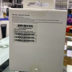 کابل تبدیل USB به USB-C سامسونگ مدل EP-DG930 طول 1.5 متر بسته 2 عددی