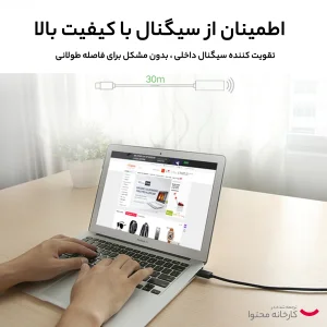مبدل USB یوگرین مدل US121 طول 5 متر