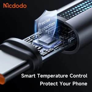 کابل تبدیل USB به USB-C مک دودو مدل CA-518 طول 1.2 متر