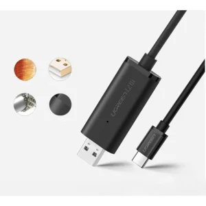کابل USB  به USB-C یوگرین مدل US318 - 70420 طول 2 متر