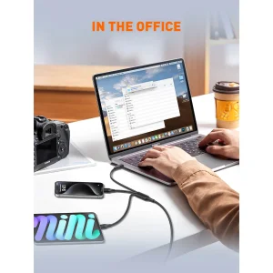 کابل تبدیل USB / USB-C به USB-C / لایتنینگ الدینیو مدل 3IN1 LC97uc طول 1.2 متر