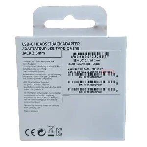 مبدل USB-C به AUX سامسونگ مدل EE-UC10J