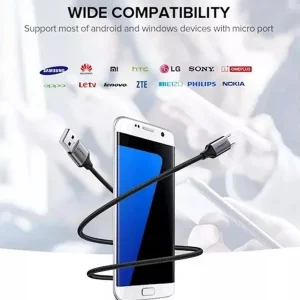 کابل تبدیل USB 2.0 به MICROUSB 2.0 یوگرین مدل US290 طول 2 متر