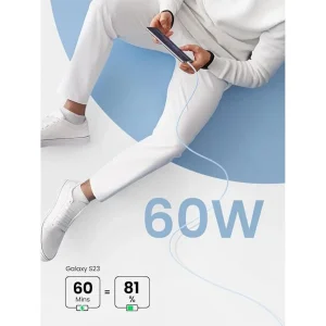 کابل USB-C  یوگرین مدل US563 کد 15279طول 1متر