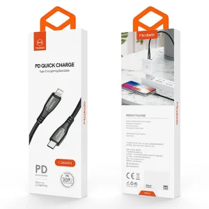 کابل تبدیل USB-C به لایتنینگ مک دودو مدل CA-7080 طول 1.2 متر