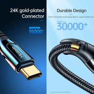 کابل تبدیل USB-C به USB-C مک دو دو مدل CA-812 طول 1.2 متر