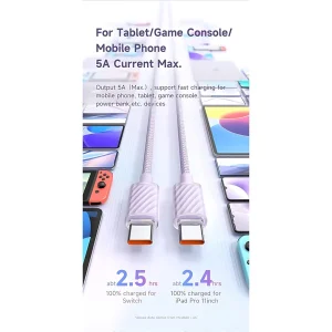 کابل USB-C مک دودو مدل CA-3673 طول 1.8 متر