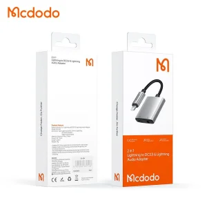 مبدل لایتنینگ به جک 3.5 میلیمتری / لایتنینگ مک دودو مدل CA-554