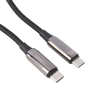 کابل تبدیل  USB-C به USB-C الدینیو مدل LC921C 240W طول 1 متر